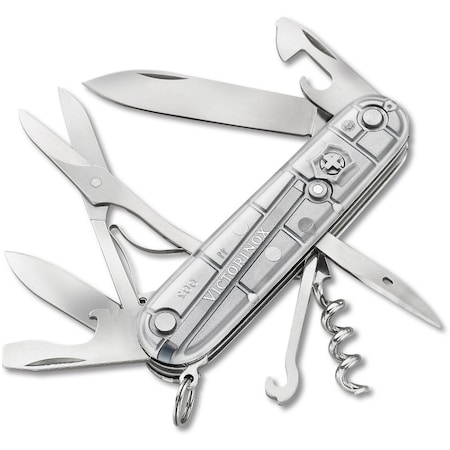 Swiss Army Brands 2024 Victorinox 54754 Climber Silver Tech 91Mm VIC-1.3703.T7-033-X1